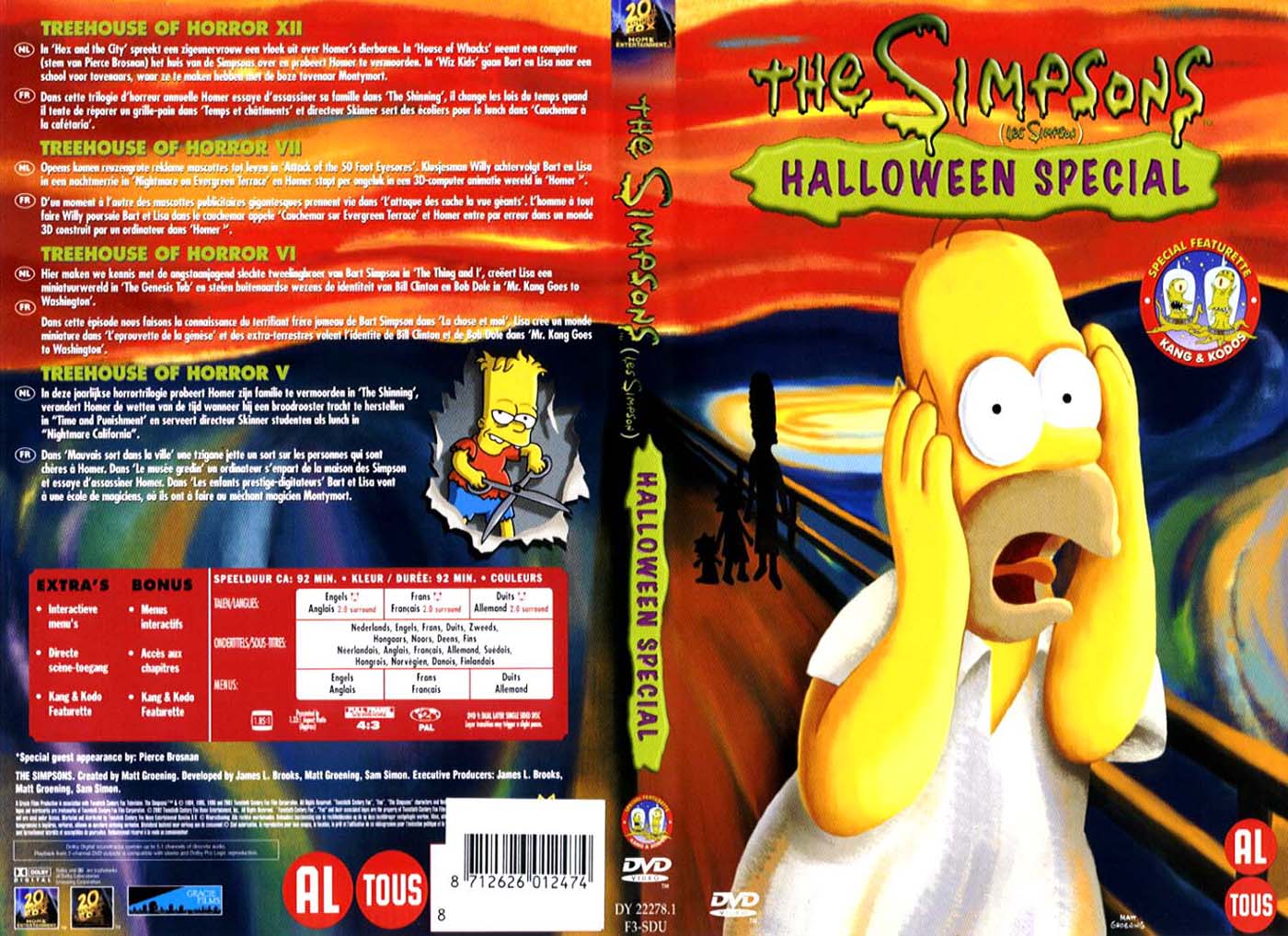 the Simpsons halloween special
